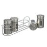 Porta Tempero Condimentos Aço Inox 4 Potes com Suporte Stray Mek - 8