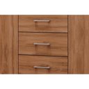 Ver imagem 7 de Guarda Roupa 4 Portas e 3 Gavetas C/ Espelho Roma 1181 C/ Pés Freijo/off White - Carraro