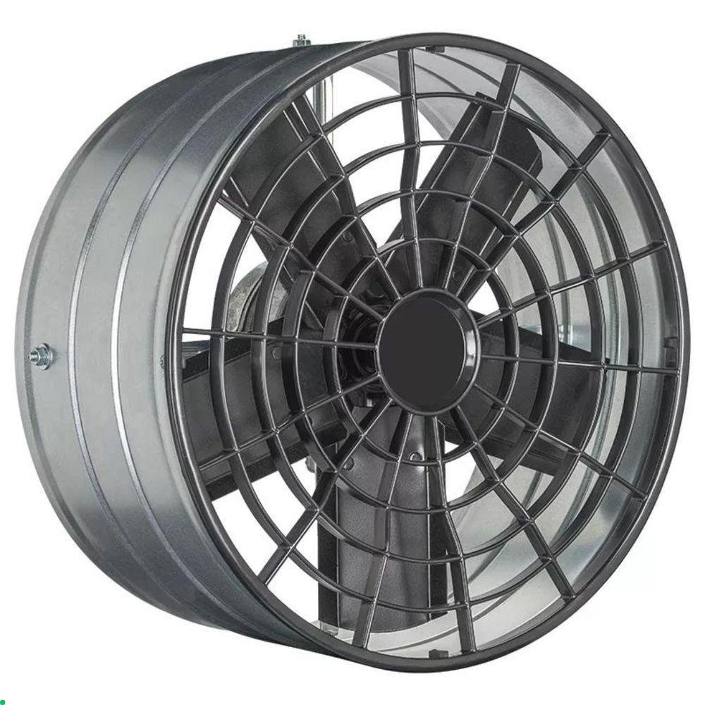 Ventilador Exaustor Axial Industrial Preto 5 Pás 40cm Ventisol Preto