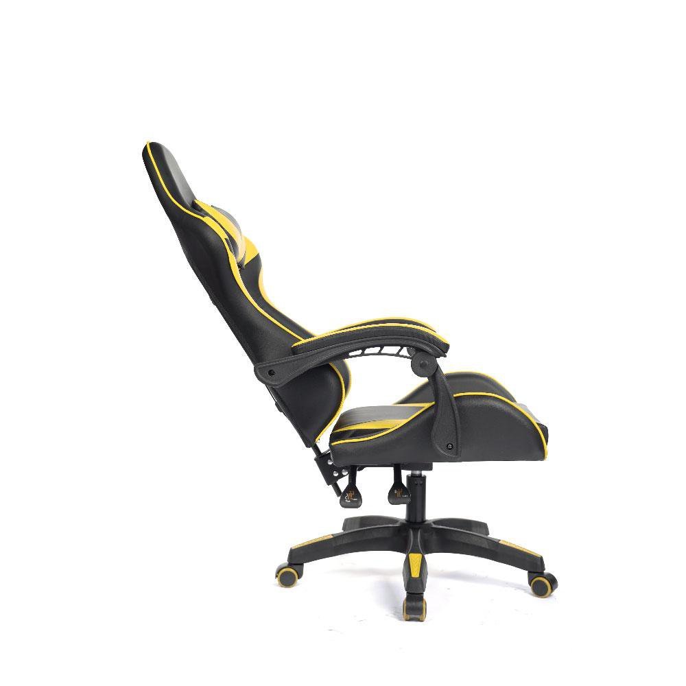 Cadeira Gamer Prizi Amarela - PZ1005 - 4