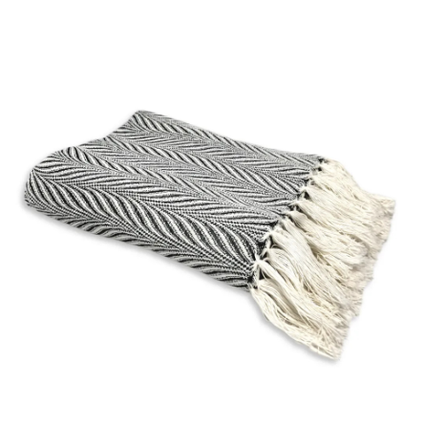 Manta de Sofá Decorativa Pinheiro 1,45 X 2,20 Gouvea Têxtil