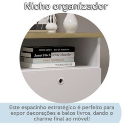 Escrivaninha em L Retrô para Escritório Gold com Gaveteiro 2 Gavetas  - 11