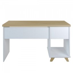 Kit Retrô 2 Peças Escrivaninha Sky com Gaveteiro 2 Gavetas Day - 12 Kit Retrô 2 Peças Escrivaninha Sky com Gaveteiro 2 Gavetas Day - 12