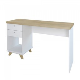 Kit Retrô 2 Peças Escrivaninha Sky com Gaveteiro 2 Gavetas Day - 14 Kit Retrô 2 Peças Escrivaninha Sky com Gaveteiro 2 Gavetas Day - 14