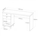 Ver imagem 6 de Conjunto Retrô 2 Peças Escrivaninha Sky com Gaveteiro Day
