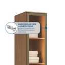 Ver imagem 6 de Guarda Roupa Modulado 1 Porta Reflecta LED Requinte+ 100% MDF