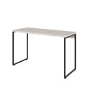Ver imagem 5 de Kit Escritório Estante Areta 5 Prateleiras com Mesa Industrial Aspen 120cm C01 Snow - Lyam Decor