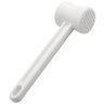 Martelo de Amaciar Carne Bifes Profissional Branco 8x28cm Polietileno Cinquetti - 2