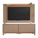 Ver imagem 1 de Painel para Tv 65 Pol e Rack Bancada 180cm Lucca Areia/freijó C01 - Mpozenato
