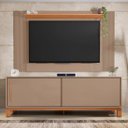 Ver imagem 2 de Painel para Tv 65 Pol e Rack Bancada 180cm Lucca Areia/freijó C01 - Mpozenato