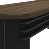 Mesa para Escritório em L Diretor Tamburato com 4 Gavetas  - 9