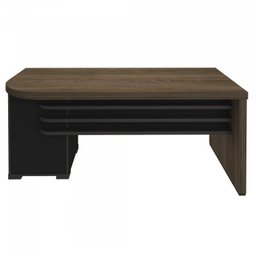 Mesa para Escritório em L Diretor Tamburato com 4 Gavetas  - 12