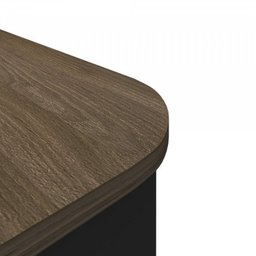 Mesa para Escritório em L Diretor Tamburato com 4 Gavetas  - 15