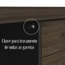 Mesa para Escritório em L Diretor Tamburato com 4 Gavetas  - 7