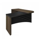 Ver imagem 7 de Kit 2 Peças 1 Mesa em L 1 Armário Alto com Nicho Tamburato