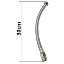 Ver imagem 3 de Flexível Malha Aço Jumbo 30cm Mxf 1/2" Emmeti - H0524300j