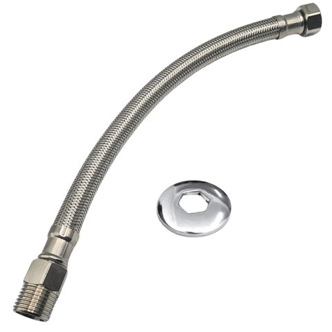 Flexível Malha Aço Jumbo 30cm Mxf 1/2" Emmeti - H0524300j