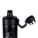 Ver imagem 2 de Squeeze Térmico Aço Inox Isolamento a Vácuo 12H Gelado 8H Quente Preto Collins