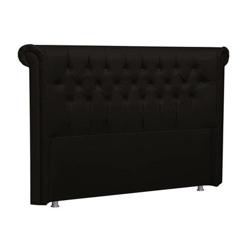 Cabeceira Box King Mirage 1,95cm - Couríssimo Preto