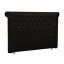 Ver imagem 1 de Cabeceira Box King Mirage 1,95cm - Couríssimo Preto