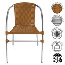 Ver imagem 3 de Conjunto Pool Mesa e 4 Cadeiras Alumínio Fibra Área Gourmet Acesse Móveis