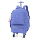 Ver imagem 3 de Mochila Escolar com Rodinhas 360 Graus Up4You Lilás MC51611UP