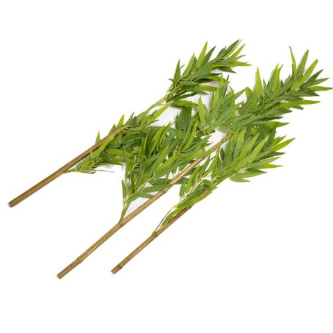 Planta Artificial Haste Bambu Real Toque X365 Verde 120 Cm F04 - D'Rossi