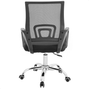Ver imagem 7 de Cadeira Diretor Escritório Giratória Cor Preto Barata Mesh
