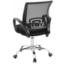 Ver mais imagens de Cadeira Diretor Escritório Giratória Cor Preto Barata Mesh