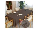 Ver imagem 2 de Toalha de Mesa 10 Lugares Retangular Rústico 3,00m Tabaco