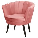 Ver imagem 2 de Poltrona Pétala em Sued Premium Rosê Sua Casa Decorações