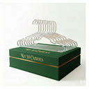 Ver imagem 6 de Kit 50 Cabides Adulto Cristal Transparente Reforçado Cavas