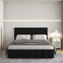 Ver imagem 1 de Cama Casal Estofada sem Cabeceira Uvaia CabeCasa MadeiraOriginals