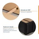 Ver imagem 3 de Cama Casal Estofada sem Cabeceira Uvaia CabeCasa MadeiraOriginals