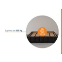 Ver imagem 4 de Cama Casal Estofada sem Cabeceira Uvaia CabeCasa MadeiraOriginals