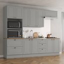 Ver imagem 1 de Cozinha Compacta 5 Peças 100% MDF com Torre Quente 2 Fornos e Tampo para Cooktop Americana