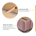 Ver imagem 3 de Cama Casal Estofada sem Cabeceira Uvaia CabeCasa MadeiraOriginals