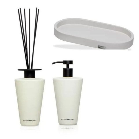 Kit Lavabo Essencias da Terra Alecrim Acqua Aroma