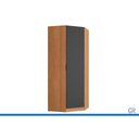 Ver imagem 2 de Guarda Roupa Modulado Closet Canto Liga Kappesberg Grafite