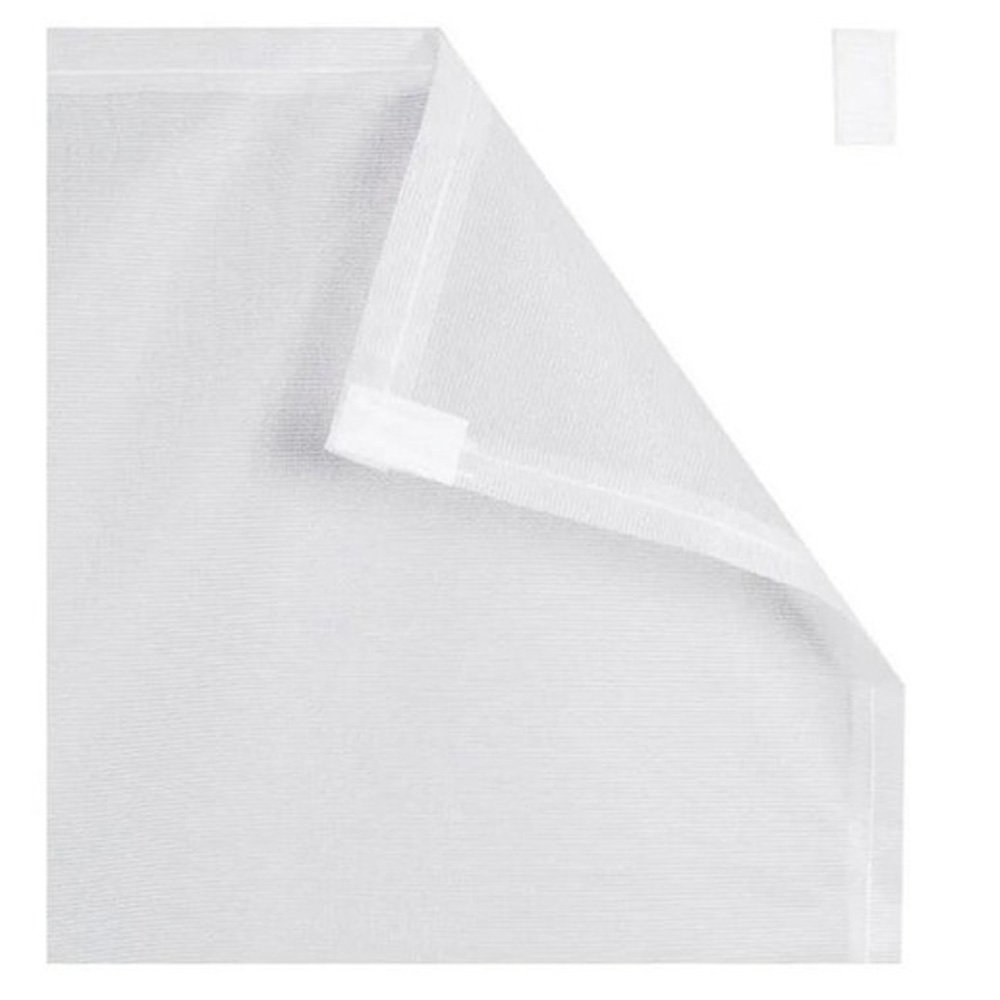 Tela Mosquiteiro em Poliéster Branco com Velcro 80 cm x 1,20 m - 1