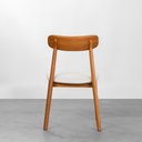 Ver imagem 7 de Conjunto Mesa de Jantar Square Laminada Redonda Natural - 88cm + 2 Cadeiras Nord Encosto Madeira Ass