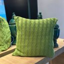 Ver imagem 3 de Capa de Almofada Tricot 45x45 Capa Almofada Decorativa Natal Verde