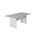 Ver imagem 2 de Mesa de Reunião Escritório 180cm X 80cm Pés Painel F5 Office Cor:cinza