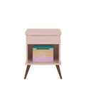 Ver imagem 1 de Mesa de Apoio Infantil Mdf Pés Madeira Rosê