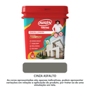 Ver imagem 3 de Tinta Acrílica Premium Semi Brilho 18L Cor Cinza Asfalto Antimofo Baixo Odor Durín
