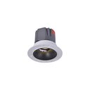 Ver imagem 1 de Spot de Embutir Nordecor Zagle No-frame Redondo Led Alto Irc 97 10w Bivolt Preto 2700k Luz Amarela