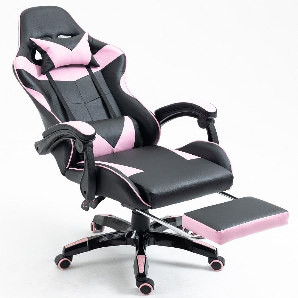Cadeira Gamer Rosa - Prizi - Jx-1039p - 1