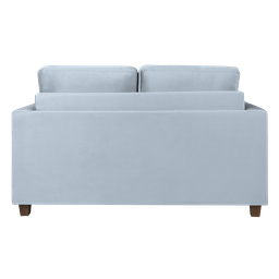 Sofá Cama Marcelle 2 Lugares 150 Casal Veludo Paris Pés de Madeira - Talento Móveis - 4