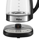 Ver imagem 3 de Chaleira Elétrica Philco Pchd Digital Glass 1,7 Litros Transparente 220v
