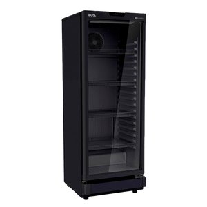 Refrigerador Expositor Vertical Eos 231 Litros Eco Gelo Digital All Black Eev210p 220v